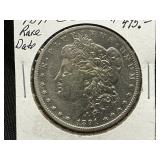 1891-CC Morgan Silver Dollar Coin
