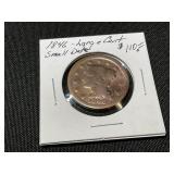 1846 Large Cent Small Date Coin