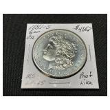 1881-S Morgan Silver Dollar MS64-MS65