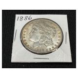 1886 Morgan Silver Dollar