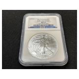 2010 American Silver Eagle MS 70