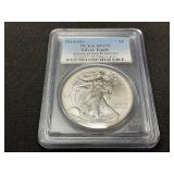 2014-S PCGS MS70 Silver Eagle