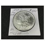 1879-O Morgan Silver Dollar MS63-64