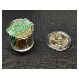 Roll and Single JFK Presidential Dollar Coins