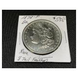 1878-P Morgan Silver Dollar, 8TF