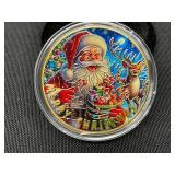 Commemorative Santa Christmas Coin