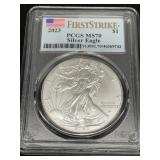 2023 American Silver Eagle MS70