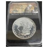 1964-D Morgan Silver Dollar Overstrike