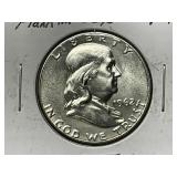 1962-P Silver Franklin Half Dollar