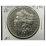1891-S Morgan Silver Dollar