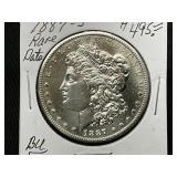 1887-S Morgan Silver Dollar *Rare Date*