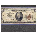 1929 $20 National Currency, Richmond
