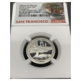 Limited Edition 2018 S Silver Quarter NGC PF69 UCA