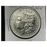 1885-P Morgan Silver Dollar