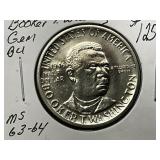 1946-P Booker T. Washington Silver Comm. Coin