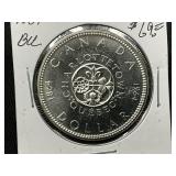 1964 Canada Silver Dollar