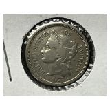 1867 3-Cent Coin *Rare Date*
