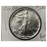 1992 American Silver Eagle Dollar *RARE DATE*