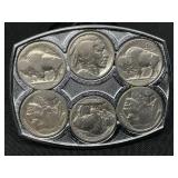 Indian Head Nickel Belt Buckle
