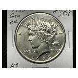 1923-D Peace Dollar