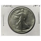 1917-S Walking Liberty Half Dollar