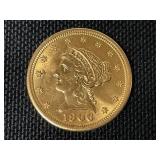 1906 Gold Liberty Head $2.5 Quarter Eagle