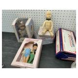 Three Dolls Including Ginny and Syndee