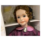 Two Porcelain Little Women Dolls