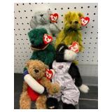 5 Ty Attic Treasure Bears