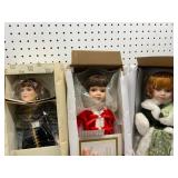 Three Heritage Signature Collection Porcelain Doll