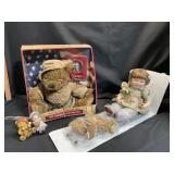 Porcelain Painter Doll and Teddy Bears