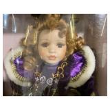 Handcrafted Porcelain Doll in Box