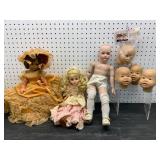 Dolls and Doll Parts