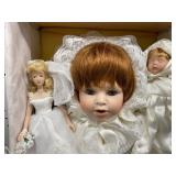 3 Dolls and 18in Doll Dress Form