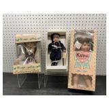 Three Collectible Dolls