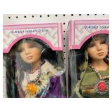 Two J. Misa Collection Porcelain Dolls