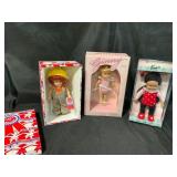 3 Boxed Collector Dolls