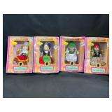 4 New Bright Dolls in Boxes