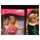 Special Edition Holiday and Valentine Barbies