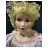 21-Inch Porcelain Victorian Doll