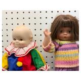 Jesco 1997 Clown Doll & Effanbee Patsy 2003