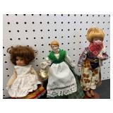 Three Collectible Dolls