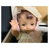 Effanbee Composition TWIN Baby Dolls in Case