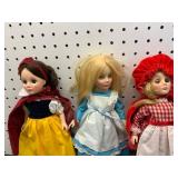 Three 11-Inch Effanbee Dolls
