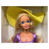 Two Avon Exclusive Spring Barbie Dolls