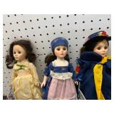 Three Effanbee Wonderful World Dolls