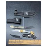 Three Winchester Brand Knives