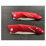 2 Snap-on Folding Knives