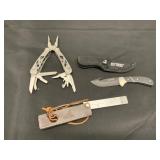 Multi-Tool, Knife, and Razor Set