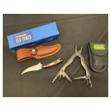 Schrade Knife and Multi-Tool Set